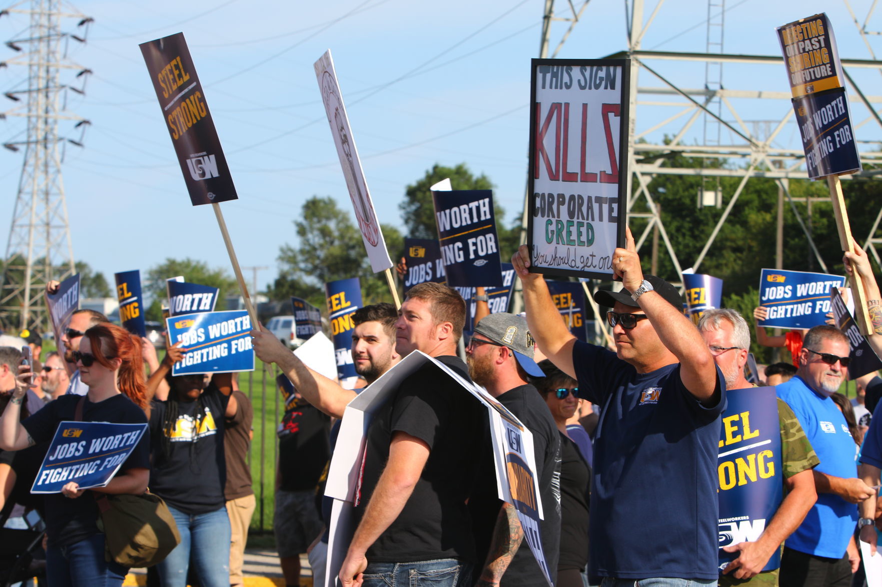 Gallery: Steelworkers rally in Gary